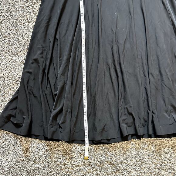 Norma Kamali Black One-Shoulder Midi Dress - Picture 5 of 11